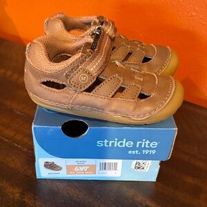 Stride Rite Tan toddler Sandals